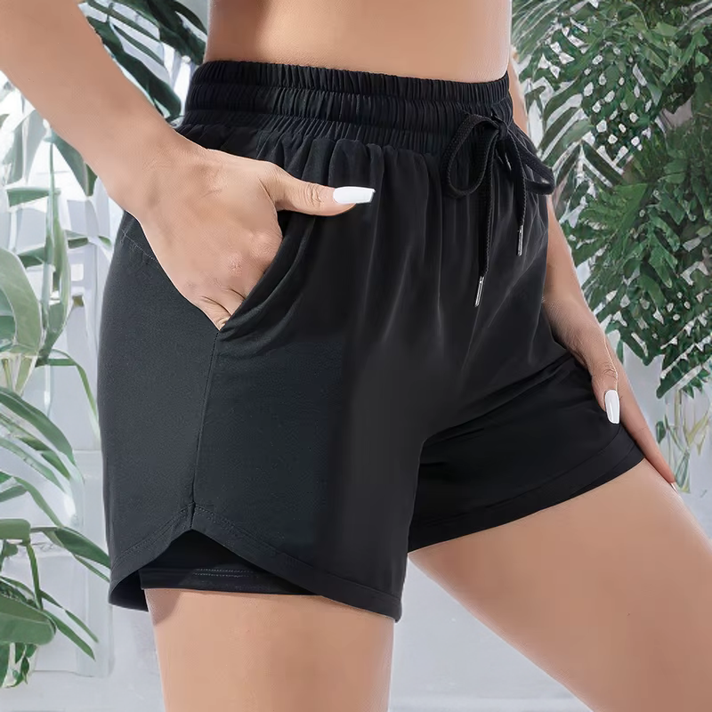 Shorts amples doublés